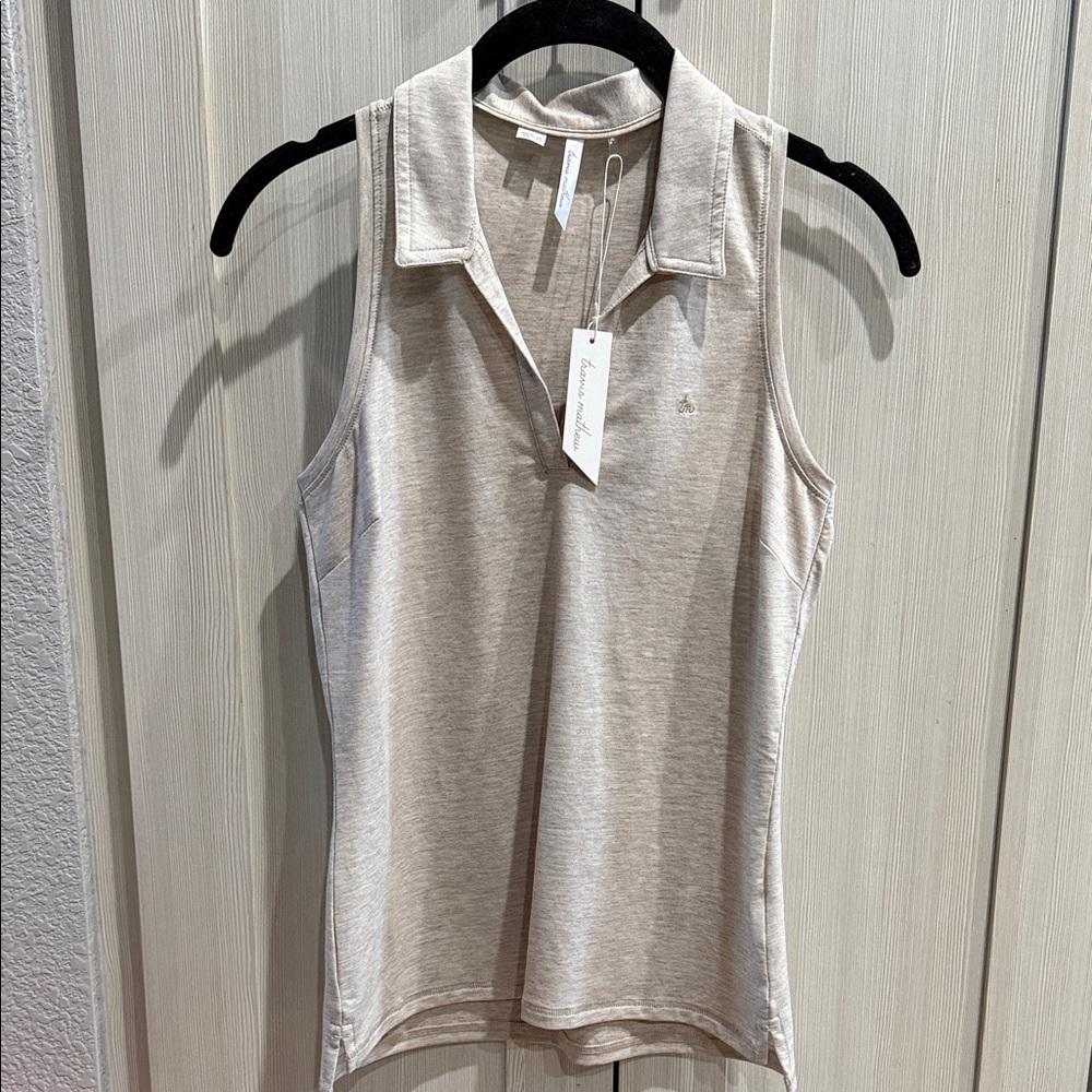 Travis Mathew Beige Tank Top